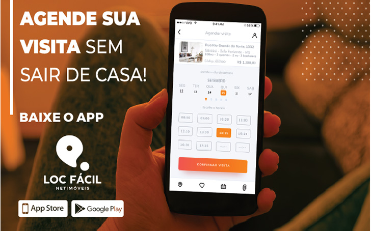 Alugue um imóvel pelo aplicativo. Baixe agora!